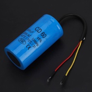 [CSS]CD60 Run Capacitor With Wire Lead 250V AC 600uF 50/60Hz For Motor Air Compressor
