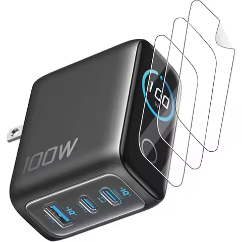 2-5 PCS for Anker A121B 100W/ Anker B2697 140W/Anker 160W A2687/250W A2345 Soft Hydrogel Film Full P