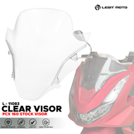 LEGITMOTO PCX 160 VISOR WINDSHIELD CLEAR LENS L-11083 WIND DEFLECTOR / WIND SCREEN FOR HONDA PCX160 