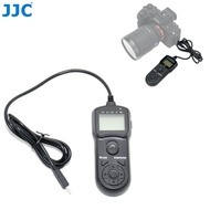 JJC Multi-Function Timer Remote Controller Shutter Release Time Lapse for Sony A7 IV A7 II A7R A7R I