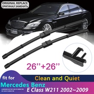 for Mercedes Benz E Class W211 2002~2009 Windshield Wiper Car Wiper Blade E200 E250 E270 E280 E300 E