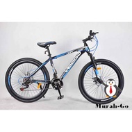PERCUMA BICYCLE LOCK Veego 26'' Mountain Bike 2610 with steel frame 21 speed  Ready Stock