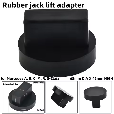 1 Pcs Medium Jack Pad 68mm X 42mm Approx Accessories FOR Mercedes A B C M R S Class GLS SLK Parts Ru