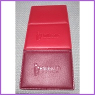 ♒ ✸ ✴ PHILHEALTH ID CARD HOLDER /SLEEVE /PROTECTOR ( GORDON MATERIAL WITH EMBOSSED LOGO)