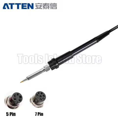 Original ATTEN 5 Pin/7 Pin Soldering Iron Handle for AT936b AT937 AT8586 AT8502D AT8502b AT936D AT93