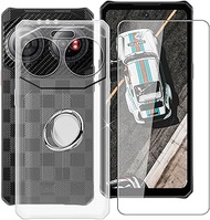 Case for IIIF150 Air3 (6.60"), with 1 X Tempered Glass Screen Protector, Magnetic Ring Holder Phone 