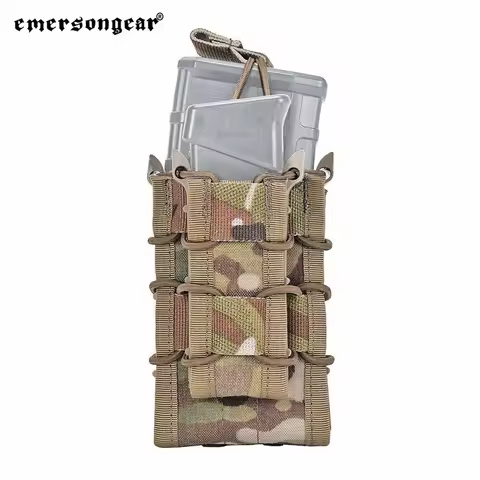 Emersongear 5.56 Magazine Pouch for Rifle M4 / M14 / AK /G3 Pistol M92 /1911/HK45 Airsoft Molle Mag 