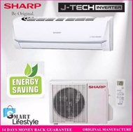 Sharp 2.5hp J-Technology Inverter Split Type Aircon