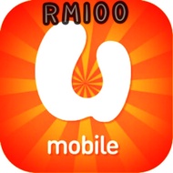 U Mobile prepaid Reload/Top up RM100