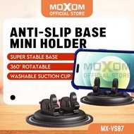 MOXOM Original Mini Portable Phone Holder Car Super Suction Handphone Holders Dashboard Pemegang Telefon Kereta MMVS87