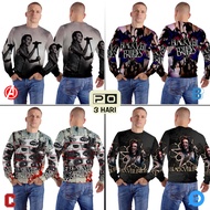 Crewneck Black Veil Brides Band Sweater Fullprint Polyester Jersey Material | BVB-872499508