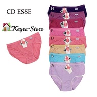 3 PCS ESSE COLLECTION WOMEN'S UNDERWEAR 828 SIZE L, XL & XXL