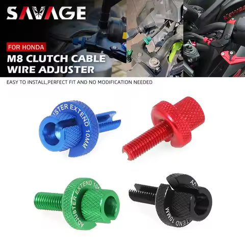Clutch Cable Wire Adjuster For HONDA CRF 230L 230F 150F 150R 100F CRF250L XR 600 400 250 R 650 L XR2
