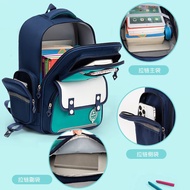 school bag Trolley beg sekolah roda perempuan rendah korean style Children bagpack Primary school Children's 2023 New Style Large Capacity One Two Three To Six Grade Boys GirlsMY