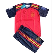 Spain Kids Football Jersey Home new World Cup 2026 Auri sport