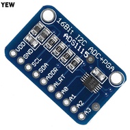 YEW ADS1115 Development Board, I2C Interface ADS1115 Analog To Digital Module, Low Power 16Bit 4 Inp