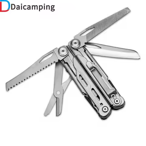 Daicamping DL2 DL6 DL18 DL10 DL20 DL9 DL8 Folding Survival Knife Plier Multi Tools EDC Multitool Out