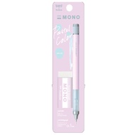 Tombow Mono graph自動鉛筆+Mono橡皮擦組/ 0.5mm/ 櫻花粉/ 粉彩色系組