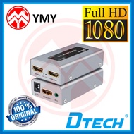 DTECH HDMI SPLITTER HDMI EXTENDER with IR REMOTE 50M OVER LAN CAT5E / CAT6 CABLE 1080