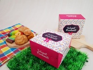 100 Pcs Dus Kue Ukuran 12x16 Snack Box Dus Snack Dus Kue Basah