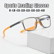 Ultra Light Men's Neutral Reading Glasses TR90, Presbyopia Glasses, High-definition Retro Sports Gla