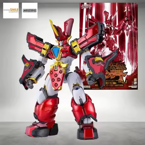 Good Smile MODEROID King's Style Granzort Super Gold Ver Mado King Kit185mm Metallic Red Plating Fla