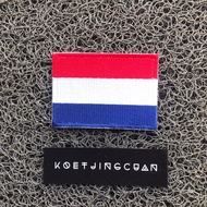 Dutch Flag Sewing Embroidery Emblem/ Patch