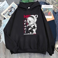 Nier Automata 2B Hoodie Anime Prints Hoodies Harajuku Streetwear