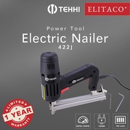 【ELITACO】Tehhi Electric Nailer Tacker Nail Gun 422J 1022J F30 Stapler 1800w Woodworking Furniture Wo