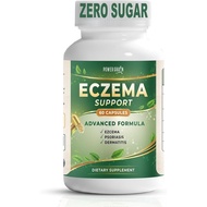 Eczema Support Supplement – Barrier, Redness & Itch Support with Probiotics, Hyaluronic Acid, Curcum