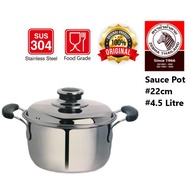ZEBRA Stainless Steel Sauce Pot #22cm
