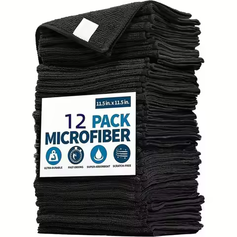 20-2PCS Microfiber Cleaning Cloth Absorbent Towel for Wash Car Housework Clean Kitchen Cleaning Rags