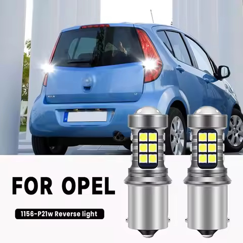 2x p21w ba15s canbus led luz reversa para opel agila arena astra f g h campo corsa d e frontera tigr