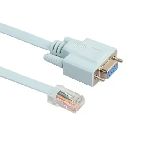 USB Console Cable RJ45 Cat5 Ethernet To Rs232 DB9 COM Port Serial Female Rollover Routers Network Ad