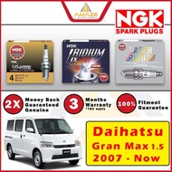 NGK Spark Plug (G-Power Platinum / Iridium IX / Laser Iridium) for Daihatsu Gran Max (2008-Now)[Amaz