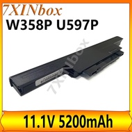 7XINBOX W358P U597P 11.1V 5200mAh Laptop Battery For Dell Studio 1450 1457 1458 N998P N996P W365P 0U