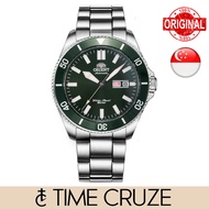 [Time Cruze] Orient Kanno Diver Automatic Sports Green Dial Stainless Steel Analog Men Watch RA-AA0914E19B RA-AA0914E