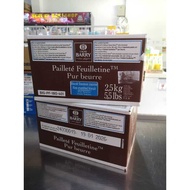 CACAO BARRY PAILLETE FEUILLETINE 2.5KG ctn//法国脆饼 2.5公斤