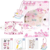 Limited item supervised by the designer Sticker book Plastic van A7 size Mini binder Refill x 20, Bo