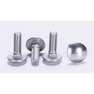 304 Stainless Steel Square Neck Bolts M8x15 _BACK OF 20 SETS (BODY + CANOPY)