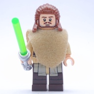 Ploybrick |instock| Qui-Gon Jinn Poncho Reddish Brown Beard | Authentic 1 Star Wars