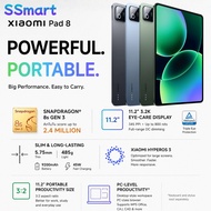 Xiaomi Pad 8 Snapdragon 8s Gen 3 Mobile Platform Slim and Long-Lasting 11.2" 3.2K Eye-Care Display