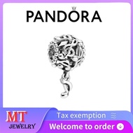 Hot selling 100% S925 sterling silver couple ladies Pandora jewelry DIY Openwork Music Notes Charm 7