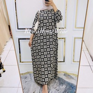 Keyra Gamis rayon premium model baru Gamis simple elegan lebaran