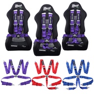 Harness 3 inch 4 Point 5 Point 6 Point Sport Quick Release Safety Seat Belt for JDM Racing Car