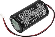 Battery Replacement for Visonic Part NO: 09912K, 0-9912-K, 88030498, ER34615M, ER34615M/W200, ER3461