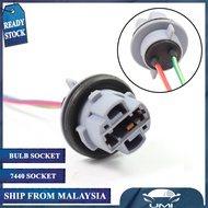 1 Pc T20 7440 Socket Light Bulb Holder Lamp Bulb Cord Light Bulb Socket Extension Connector Socket M
