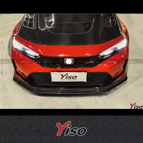 Suitable for Type R FL5 Jaw YISO Carbon Fiber Front Spoiler Front Shovel Front Spoiler Type R FL5 YI