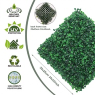 4PCS Artificial Grass, Turf, Grass, Milan Grass, Boxwood, 25 Cm (9.84 Inches), High Density, PE Mate