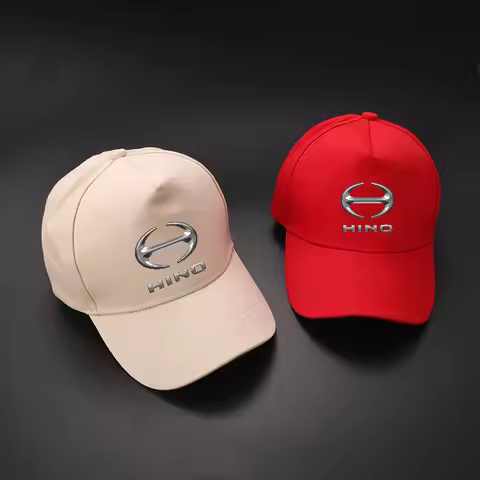 Car Hats Casual Baseball Caps Sunscreen Cotton Ventilate Hat for HINO 700 PROFIA HINO 500 RANGER TRU